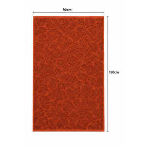 Büyük Banyo Havlusu 90x150 Cm Ivy Collection 650 Gr Kiremit