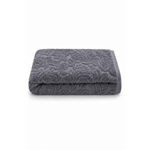 Büyük Banyo Havlusu 90x150 Cm Ivy Collection 650 Gr Gri