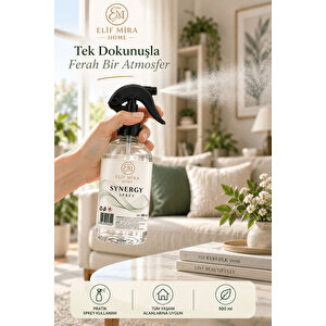 Oda Kokusu Sprey Sinerji Çiçek Kalıcı Oda Parfümü 500 Ml