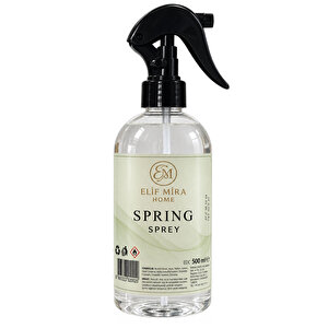 Oda Kokusu Sprey Spring Kalıcı Oda Parfümü 500 Ml