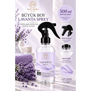Oda Kokusu Sprey Lavanta Kalıcı Oda Parfümü 500 Ml