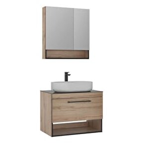 Knidos 90 Cm Takım Ayna Dolaplı Legnano