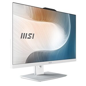Msi Modern Am242p 1m-2288eu 23.8 Fhd 16:9 (1920x1080) Core 7 150u 16gb Ddr5 512gb Ssd Fdos Beyaz Aio Pc
