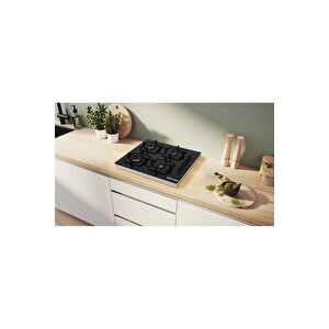 Pop0c6k31o Serie 4 Set Üstü Gazlı Ocak Siyah 60 Cm