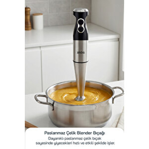 Shb-7532 Çok Fonksiyonlu El Blender Seti - 1500 W | Doğrayıcı, Çırpıcı Ve Rende Aparatlı