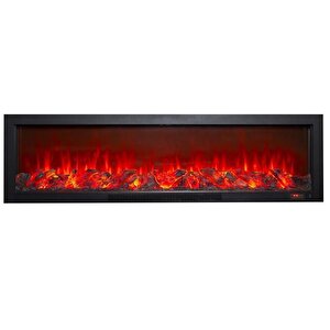 Alaz Efekt 1800w 180cm Bluetooth Ve Ses Efektli Dekoratif Elektrikli Şömine