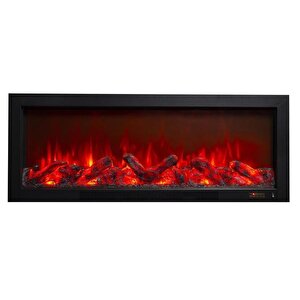 Alaz Efekt 1800w 130cm Bluetooth Ve Ses Efektli Dekoratif Elektrikli Şömine