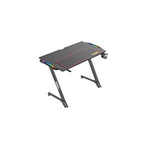 Z Design Tm-z-1060-rgb Karbon Fi̇ber E-spor Oyuncu Masasi