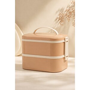 Tier - 2 Katlı Sızdırmaz Kapaklı Lunchbox 1000 Ml