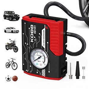 Kb101 12volt 100 Psi Analog Göstergeli Lastik Şişirme Hava Pompası