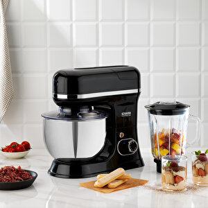 Prochef Master Multi Kıyma Aparatlı Stand Mikser 5 L-siyah