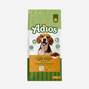 Adi̇os Tam Ve Dengeli Dana Etli Yetişkin Köpek Maması 15 Kg