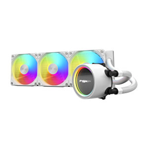 Ae36-w 360mm Argb 3 Fanli (lga1851/1700/1200/am4/am5) Uyumlu Cpu Beyaz Sivi Soğutucu