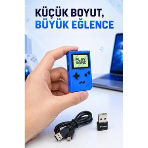 Retro Oyun Konsolu Usb Hub Dağıtıcı 2.0 Usb + Type-c Port Çoğaltıcı Yd51 Lacivert