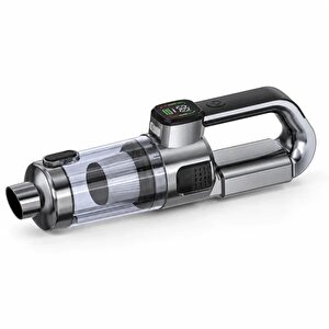 Bagajon Harvox Hxvc-007 22.000 Pa Şarjlı Araç Süpürgesi – Işıklı, Dijital Ekranlı, Taşıma Çantalı 6.000 Mah Kablosuz El Süpürgesi