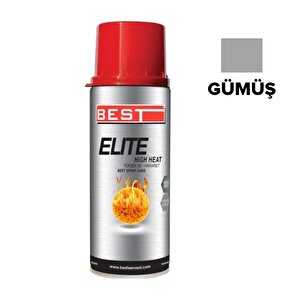 Elite 600c Isıya Dayanıklı Gümüş Sprey Boya 400ml