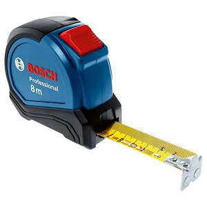 Profesyonel Şerit Metre 8m Tekli - 1600a02yb2