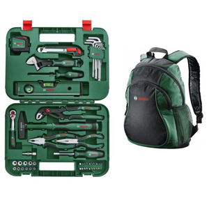 Advanced El Aleti Seti (52 Parça) - 1600a02by7 + Bosch Sırt Çantası
