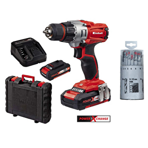 Te-cd 18/2 Li Kit (2x1,5 Ah) Akülü Vidalama Darbesiz + Matkap Ucu Seti 18 Parça
