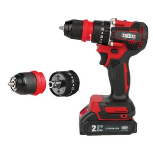 Atb 21 Blpdx-202c  2 X 2.0 Ah Çift Akülü Kömürsüz Darbeli Matkap + V-line 103 Parça Karışık Aksesuar Seti