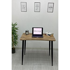 Eva Çam Oyuncu Masası Çalışma Masası Laptop Bilgisayar Masası Ofis Masası Atlantik Çam