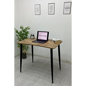 Eva Çam Oyuncu Masası Çalışma Masası Laptop Bilgisayar Masası Ofis Masası Atlantik Çam