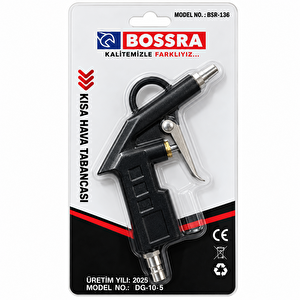 Bossra Bsr-136 Kisa Hava Üfleme Tabancasi – Kompresör Hava Tabancasi