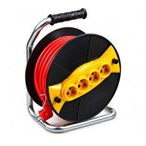Makaralı Seyyar Uzatma Kablosu 30 Metre 3x2,5 Mm