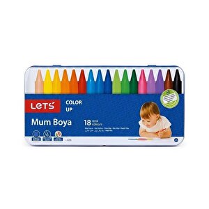 Lets 18 Renk Mum Boya