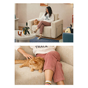 Partner Sofa & Yatak & Berjer Ekru