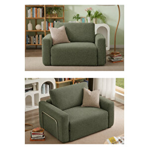 Partner Sofa & Yatak & Berjer Haki