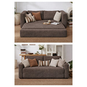 Partner Sofa & Yatak & Berjer Kahverengi