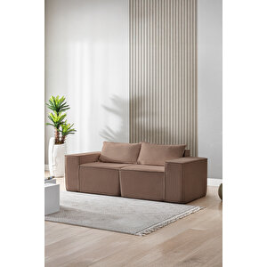 Puzzle Sofa Koltuk Tamamen Sünger Bej