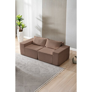 Puzzle Sofa Koltuk Tamamen Sünger Bej
