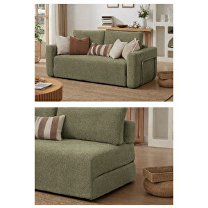 Partner Sofa & Yatak & Berjer Haki