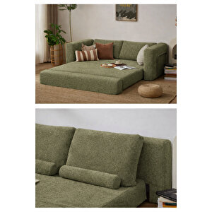 Partner Sofa & Yatak & Berjer Haki