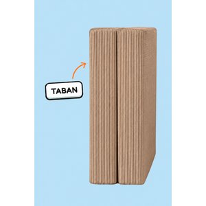 Funbed Sofa Çocuk Oyun Koltuğu, Modüler Katlanır Yatak Ve Oyun Minderi Seti, Süngerli Güvenli Çocuk Kanepe Bej