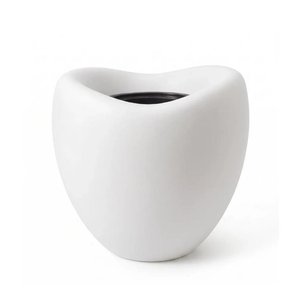 So-lale02 Lale Saksı Dekoratif Modern Plastik İç Kovalı 25 Lt No:2 Beyaz