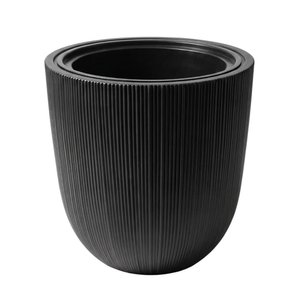 So-palm3 Palmiye Dekoratif Plastik Saksı İç Kovalı 30 Lt No: 3 Siyah