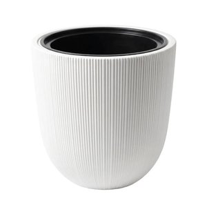 So-palm3 Palmiye Dekoratif Plastik Saksı İç Kovalı 30 Lt No: 3 Beyaz