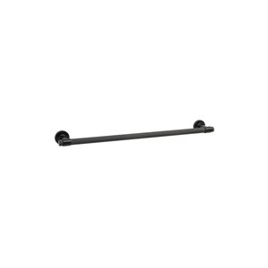 Flexu Duvara Montajlı Uzun Havluluk Siyah 60 Cm