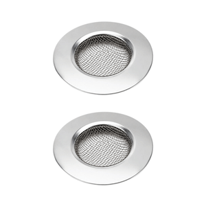 2 Adet Küçük Boy Paslanmaz Çelik Lavabo Süzgeci 7,5 Cm Mit1372