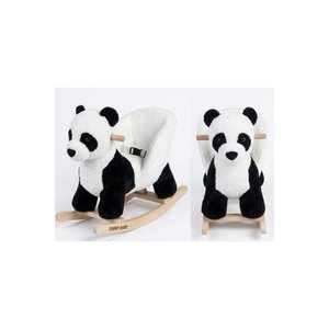 Egitici Peluş Sallanan At Ahsap Sallanan Panda