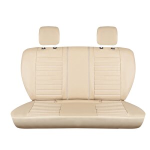 Peugeot 305 Full Deri Oto Koltuk Kılıfı Ön Arka Set Original Serisi Bej