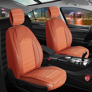 Chevrolet Captiva Full Deri Oto Koltuk Kılıfı Ön Arka Set Original Serisi Tarçın