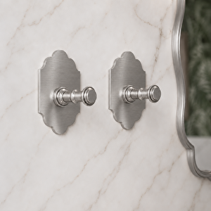 Rusti̇k Tasarım Askılık- Inoks Renk Inox