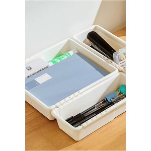 Flexi 6'lı Set Uzayabilen Çekmece İçi Düzenleyici Kaşıklık -makyaj Mutfak Takı Dolap Organizer Seti