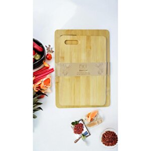 2'li Bambu 34x24 30x20 Kesme Tahtası 700639