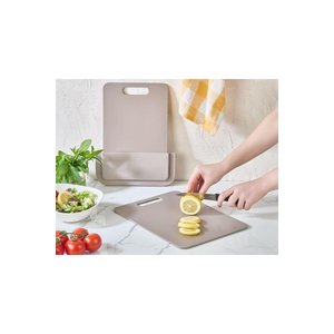 Cut Standlı Kesme Tahtası Seti - Yapışkanlı Stand Ve 2 Adet Plastik Kesme Tahtası
