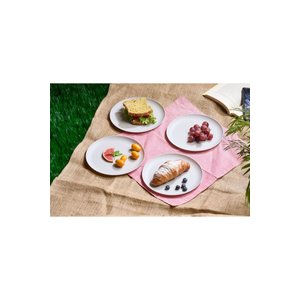 6 Kişilik Piknik Seti - Taşıma Saklama Çantalı Piknik Seti-31 Parça Piknik Organizer Gri